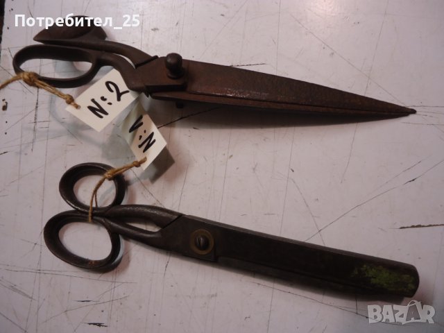 Шивашки ножици-антики, снимка 12 - Други ценни предмети - 39450026
