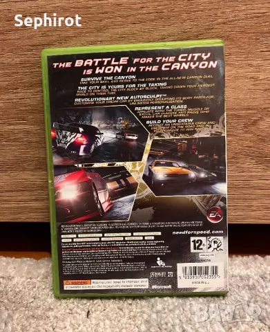 NFS Need for Speed Carbon - Xbox 360, снимка 2 - Игри за Xbox - 49546218