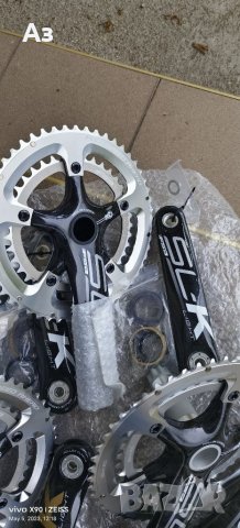 Курбели FSA SL-K Light Carbon 53/39T BB30 /(68/73 mm) /170/mm, снимка 4 - Велосипеди - 40601758