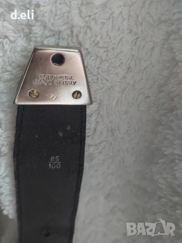 Унисекс! Gucci/ Stefano Vernizzi Parma. 100% Кожа (крокодил) Фирмен Кожен колан, снимка 3 - Колани - 30839214