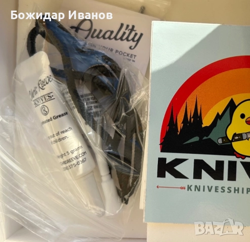 Продавам нож Chris Reeve Sbenza31 Micarta inlay Tanto, снимка 4 - Ножове - 52261010