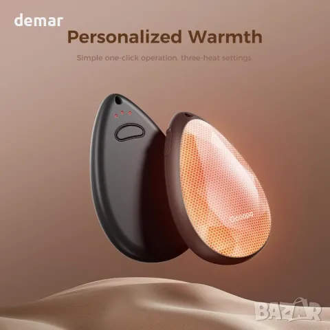 OCOOPA UT4 Магнитни нагреватели за ръце, презареждаеми 2 броя, снимка 4 - Други стоки за дома - 47419827