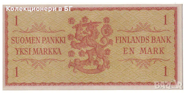 НЕЦИРКУЛИРАЛА БАНКНОТА В НУМИЗМАТИЧЕН ПЛИК - ФИНЛАНДИЯ, снимка 3 - Нумизматика и бонистика - 53332047