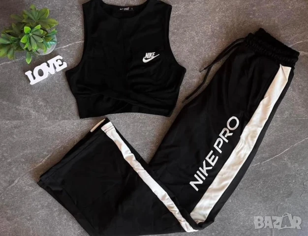 дамски памучни екипи с бродерия nike, снимка 4 - Спортни екипи - 50766377