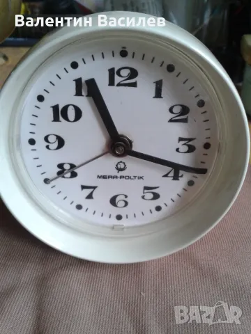 Полски будилник Мера Полтик, снимка 3 - Антикварни и старинни предмети - 48449469