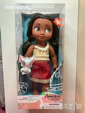 Оригинална голяма кукла Смелата Ваяна (Моана) Дисни Стор Disney Store, снимка 10 - Кукли - 40332175