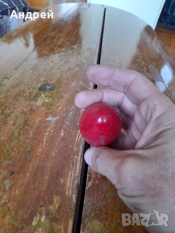 Старо дървено яйце #26, снимка 3 - Други ценни предмети - 53304023