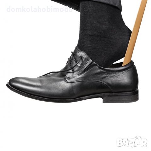 Обувалка дървена, Не се огъва и не се чупи, 30х4 см, снимка 3 - Други - 36626672