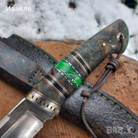 Нож ръчна изработка, снимка 11 - Ножове - 52896659