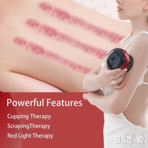 Електрически вакуумен вендузен масажор, Антицелулитен за отслабване, снимка 5 - Масажори - 52163547