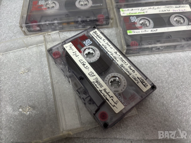 Аудио Касети SONY 60 мин. и 90 мин. /8 броя за 24,00 лв./, снимка 4 - Аудио касети - 52614733