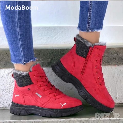 🤩Puma модерни дамски зимни боти Пума / три цвята🤩, снимка 1 - Дамски боти - 43257399