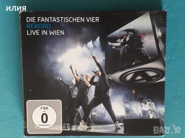 Die Fantastischen Vier – 2015 - Rekord Live In Wien(2CD+DVD,Digipack)(Pop , снимка 1 - CD дискове - 48513384