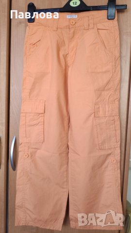Ръст 132-134 Нов панталон за лятото регулируем колан от Франция, снимка 8 - Детски панталони и дънки - 37370035