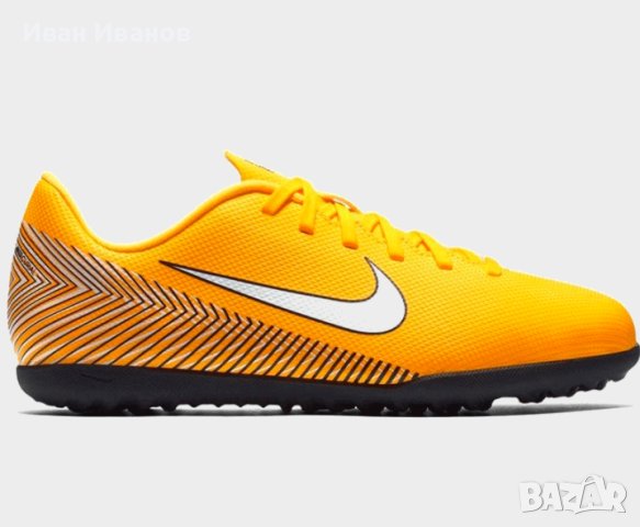 стоножки Nike Mercurial Vapor 12 Club Neymar Tf Jr  номер 34,5-35, снимка 4 - Футбол - 40711756