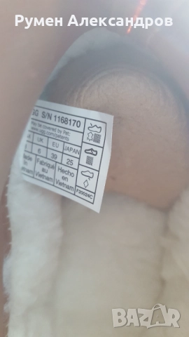 Нови дамски кожени високи боти UGG CLASSIC MINI DIPPER Shestnut р-р 39, снимка 10 - Дамски боти - 52859201