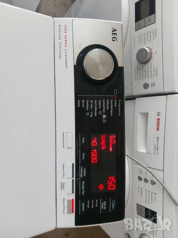 Пералня AEG 7000 с горно зареждане, снимка 5 - Перални - 53254640