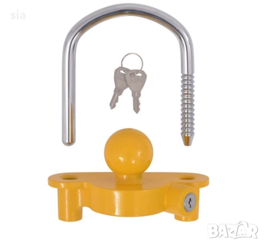 Катинар за ремарке, СЕкрет, Заключващо устройство за ремарке, Секрет за ремарке с два ключа, 50мм, снимка 2 - Аксесоари и консумативи - 37633034