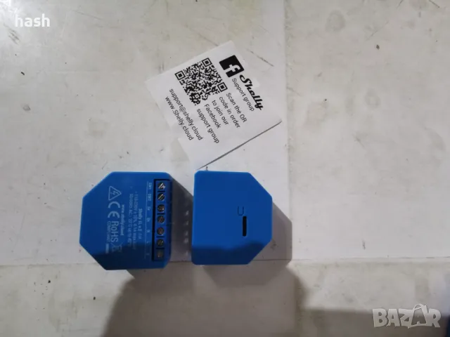 Умно едноканално реле – Shelly Plus 1 (комплект от 2 бр.), снимка 8 - Друга електроника - 49193134