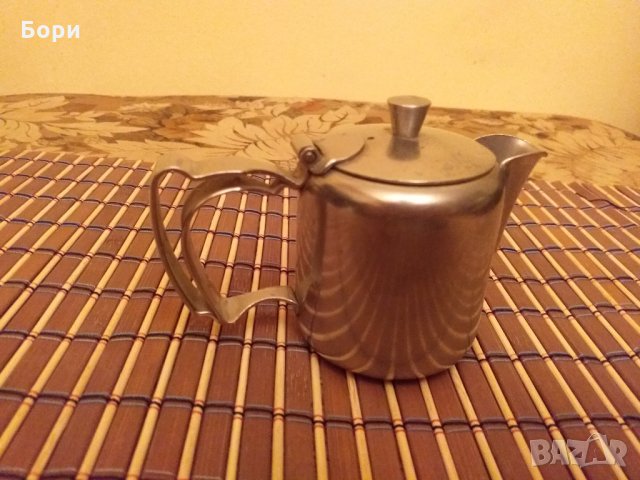 Английска стоманена каничка 1960г, снимка 3 - Аксесоари за кухня - 33274168