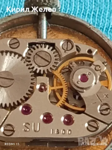 Стар механичен часовник дамски Лъч СССР за части ремонт КОЛЕКЦИЯ 48122, снимка 8 - Антикварни и старинни предмети - 50372766