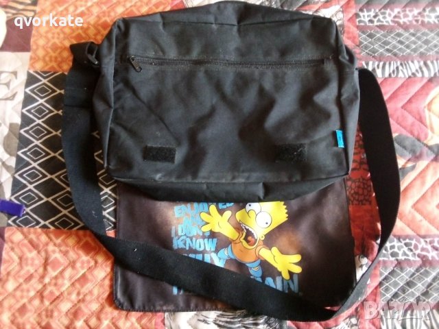 Чанта Барт Симпсън, снимка 3 - Раници - 40451295