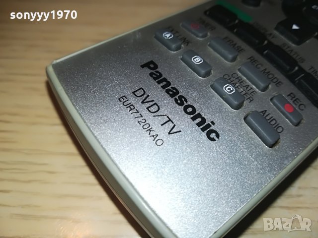 panasonic eur7720kao dvd/tv-hdd/dvd recorder remote, снимка 14 - Дистанционни - 28856553