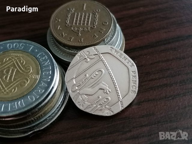 Монета - Великобритания - 20 пенса | 2008г.