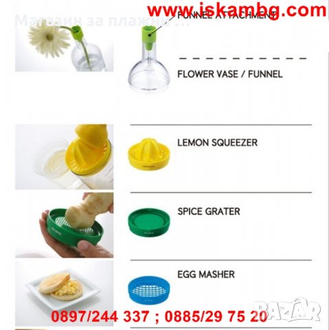 Кухненска бутилка 8 в 1 , снимка 13 - Други стоки за дома - 26788038