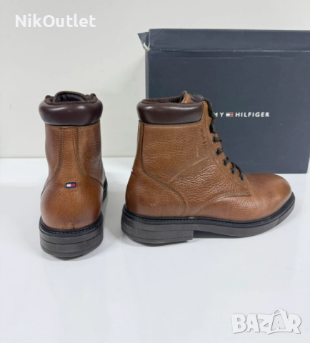 Tommy Hilfiger Lederboots, снимка 4 - Мъжки боти - 51765000