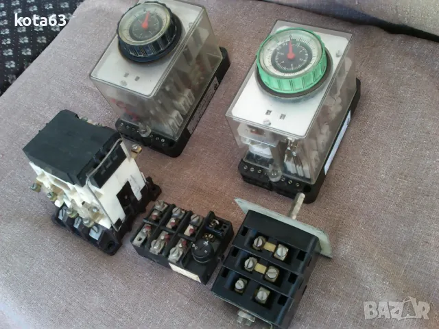 Контактор -Реле за време , снимка 3 - Друга електроника - 44148612