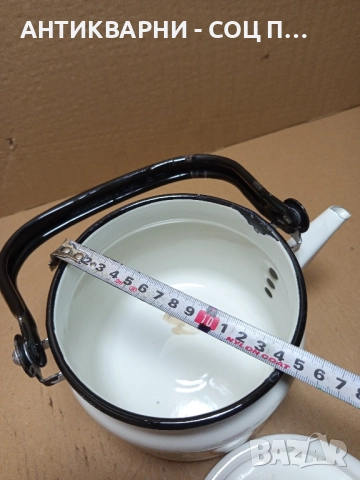 Соц Стара Емайлирана Съдинка. , снимка 10 - Антикварни и старинни предмети - 51781588