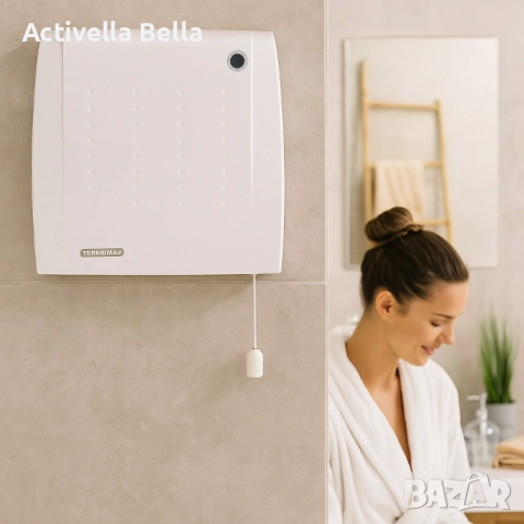 Вентилаторна печка за баня Termomax, 2000W, снимка 4 - Отоплителни печки - 52603796