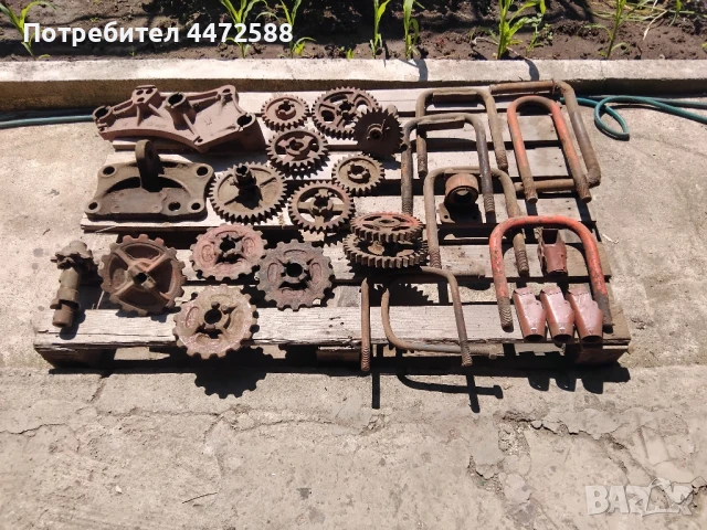 щанги за джанти за трактори гаечни и глухи ключове 55,50,46,41,36,32 и други части , снимка 17 - Селскостопанска техника - 50994293