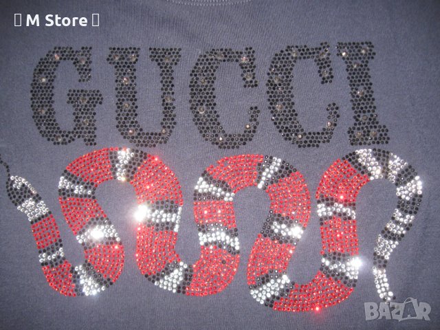 Gucci дамска тениска размер S, снимка 3 - Тениски - 37788929