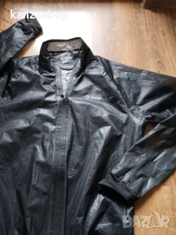 Sherpa Cycling Full Zip Windbreaker Velojacket -мъжка вело мембрана КАТО НОВА Л, снимка 4 - Якета - 49638154