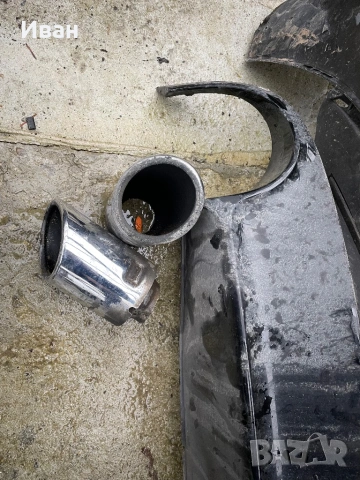 Броня добавка и накрайници Audi A7, снимка 3 - Части - 53385550