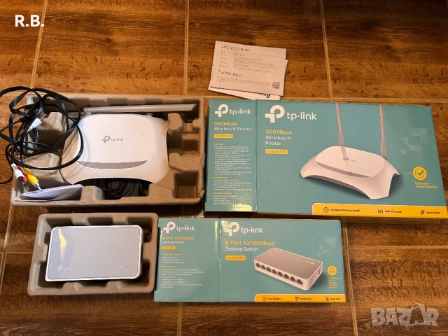 Рутер и switch TP-link