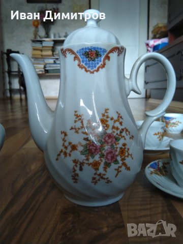 Стар сервиз за кафе, снимка 5 - Антикварни и старинни предмети - 36898738