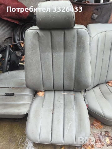Кожен салон от Мерцедес 190 , снимка 2 - Автомобили и джипове - 52673610