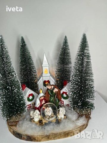 Коледна сцена на Рождество Христово