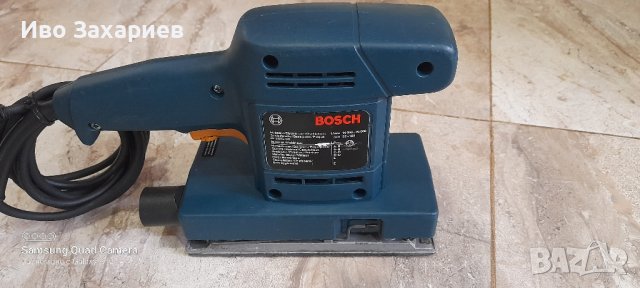 Правоъгълен виброшлайф Bosch GSS23AE(150W), снимка 2 - Други инструменти - 43406881