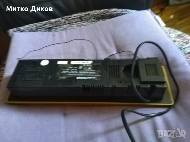 Furntronic радио 1990 г-Furntronic UKW/MW Furniture Clock Radio FCR 10 goldfarben-немско работи, снимка 8 - Радиокасетофони, транзистори - 43009266