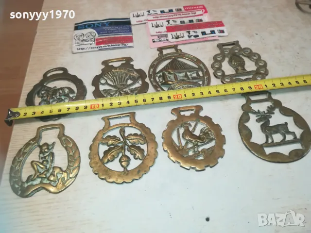 МЕД МЕСИНГОВИ ФИГУРИ ЕЛЕМЕНТИ 25ЛВ ЗА БРОЙ 0511240936, снимка 3 - Антикварни и старинни предмети - 47845420