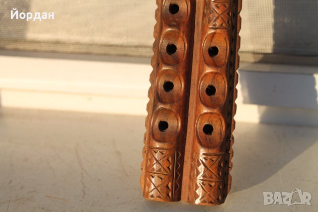 Двойна дървена свирка, снимка 2 - Духови инструменти - 44115429