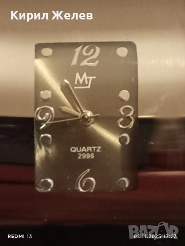 Дамски часовник гривна MT QUARTZ красив стилен дизайн 49026, снимка 2 - Дамски - 52265302
