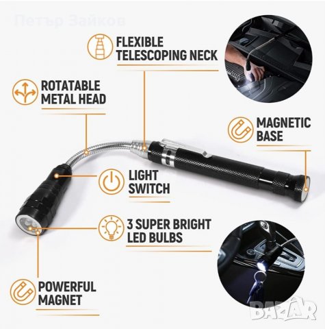 Фенер, снимка 5 - Аксесоари и консумативи - 38527617