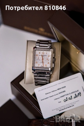Baume & Mercier Hampton Chronograph Ref. M0A10029 – Automatic – Като нов!, снимка 5 - Мъжки - 53388868