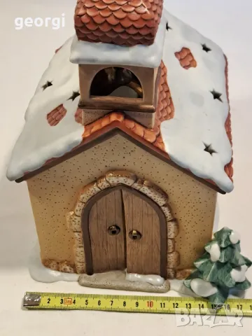 порцеланова коледна църква Goebel  6/6, снимка 10 - Декорация за дома - 47326894
