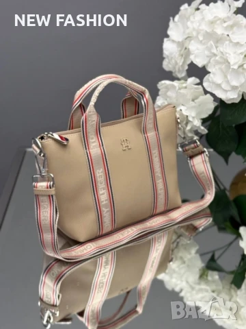 Дамски Кожени Чанти ✨ Tommy Hilfiger , снимка 7 - Чанти - 51371023